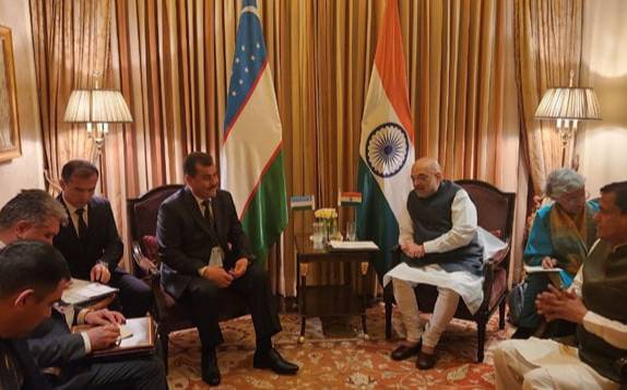A Memorandum Of Understanding Was Signed In Delhi Between The Ministry Emergency Situations Uzbekistan And Internal Affairs India