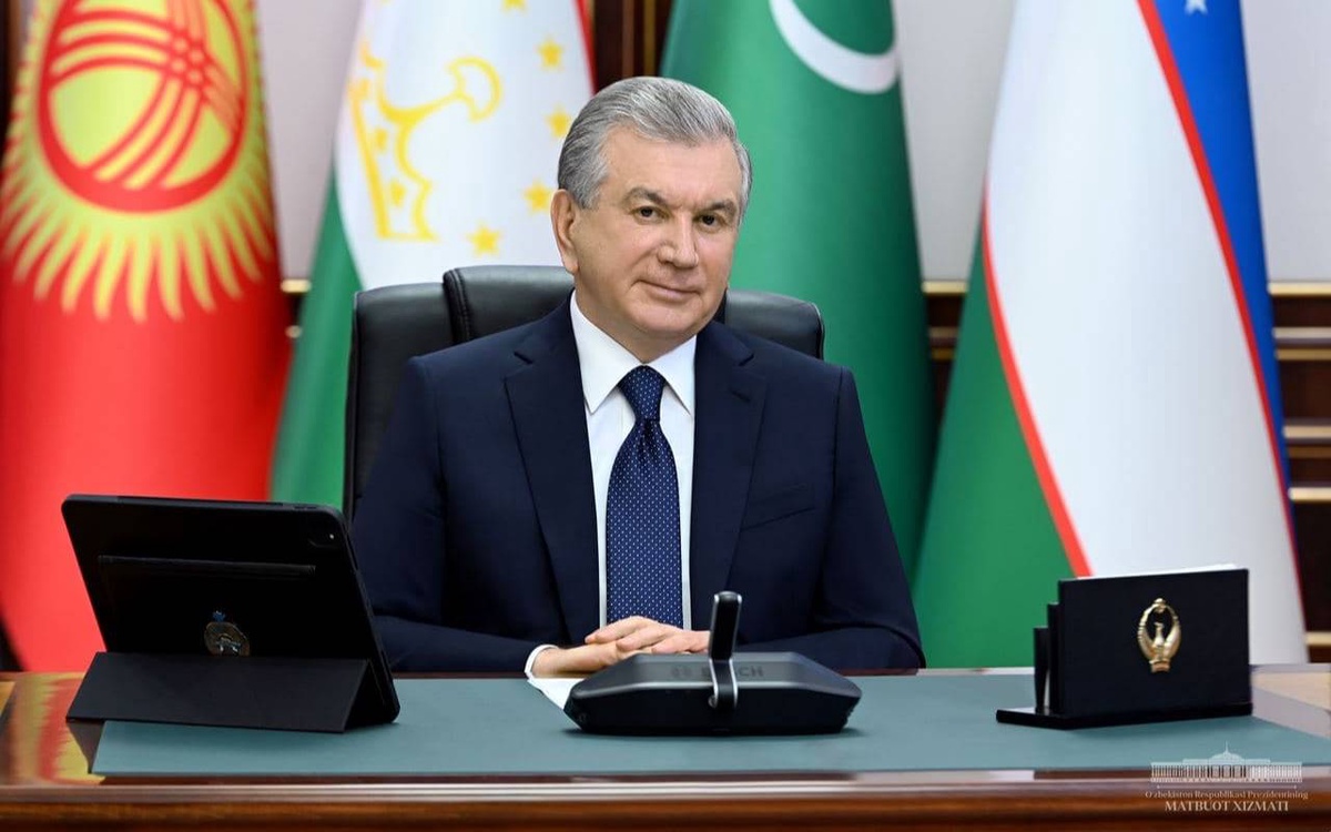 President of Uzbekistan attends Central Asia – China Online Summit