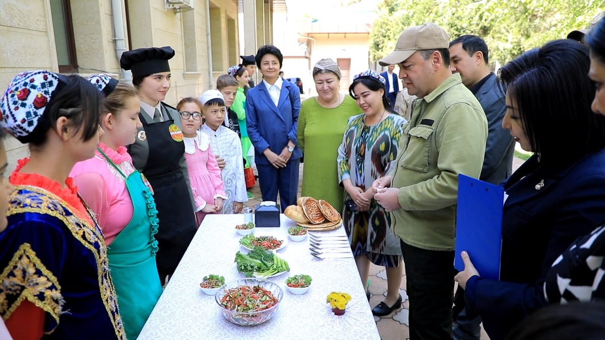 Для воспитанников Дома «Мехрибонлик» организован конкурс поварского и кулинарного  искусства