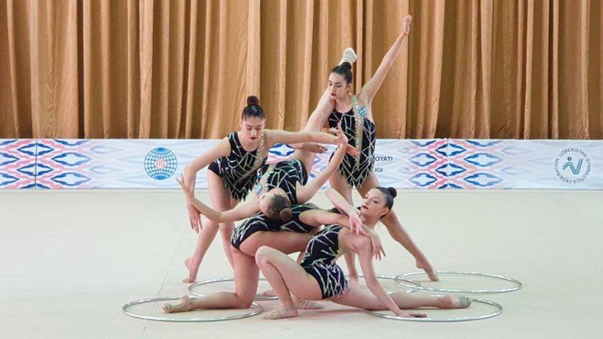 Определены чемпионки Узбекистана по художественной гимнастике