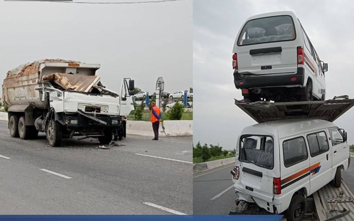 В «UzAuto Motors» прокомментировали ДТП, в ходе которого оказались  повреждены пять новых автомобилей «Damas»