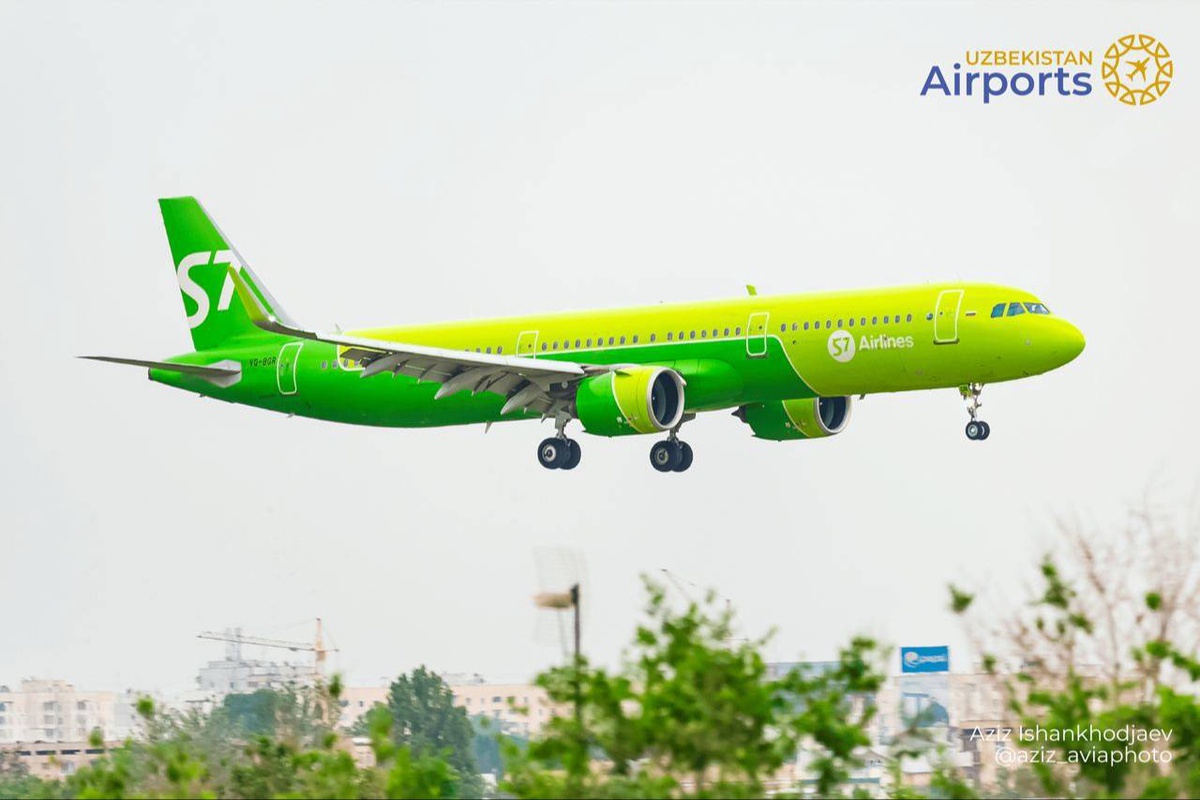 Авиакомпания S7 Airlines возобновляет рейсы из Иркутска в Фергану