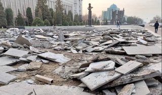 Poytaxtdagi “Kosmonavtlar” maydonidagi buzish-qurilish jarayoni toʻxtatildi