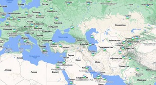 Разработана интерактивная карта с информацией об избирательных участках, расположенных за рубежом