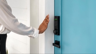 This Philips door lock turns your palm into a key