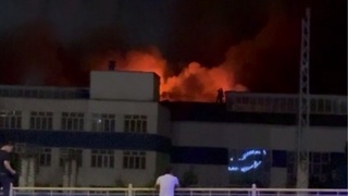 Тошкентда вагон таъмирлаш депоси ёниб кетди