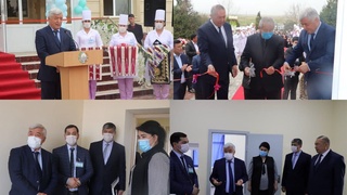 Зоминда фтизиатрия диспансери фойдаланишга топширилди