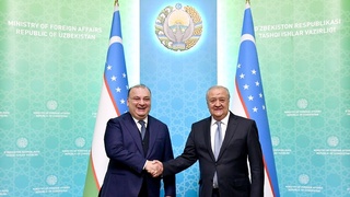 Абдулазиз Камилов встретился с председателем Делегации Европарламента по связям со странами Центральной Азии и Монголией