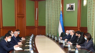 Абдулазиз Камилов встретился с Координатором проектов ОБСЕ в Узбекистане