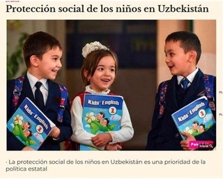 Oʻzbekistonning bolalarni ijtimoiy himoya qilish boʻyicha davlat siyosati eʼtirof etildi