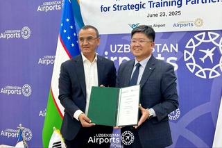 Uzbekistan Airports and Incheon International Airport Corporation have agreed to cooperate in the field of personnel training