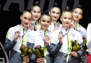 Гимнастки Узбекистана выступают на четвертом этапе Кубка мира в Азербайджане