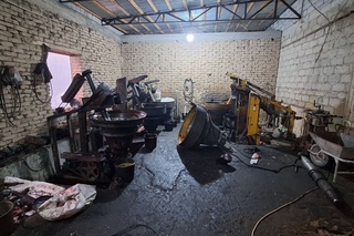 Қашқадарёда ноқонуний жувоз сехи фаолиятига чек қўйилди