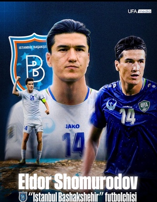 Эльдор Шомуродов Түрияның «Башакшехир» командасына өтті