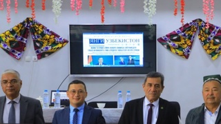 “Yangi O'zbekiston” gazetasi kunlari Uchqo'rg'onda ham uyushtirildi