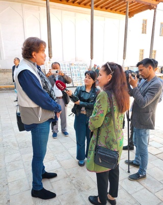 Саад-аль Каддуми Бухоронинг Арк қўрғонида