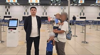 A woman who found herself in a difficult life situation in Almaty and her two minor children returned to Uzbekistan