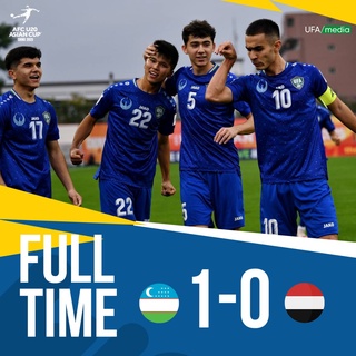 Ўзбекистон U-20 терма жамоаси Осиё кубогини ғалаба билан бошлади