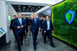 Пан Ги Мун подчеркнул, что сотрудничество с Узбекистаном служит устойчивому «зеленому» будущему