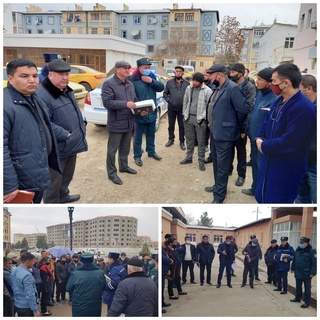 Эски “Агора” мажмуаси олдидаги автостанция такси ва автобуслар учун охирги тўхташ нуқтаси бўлади