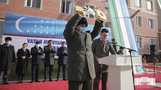 Тошкентда ҳарбийлар учун 7 та кўп қаватли уй топширилди