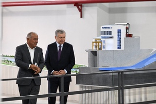 Норин дарёсида “биринчи миллий ГЭС” ишга туширилди