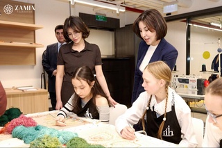 Зироат Мирзиёева “International inclusive hub”га ташриф буюрди