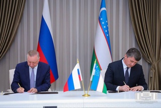 Tashkent and St. Petersburg have agreed to expand cooperation until 2028