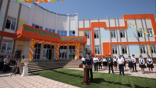 Сардобада математика фанига ихтисослаштирилган янги мактаб очилди