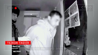 Nurafshonda bankomatga oʻgʻirlikka uringan shaxs 4 daqiqada qoʻlga olindi