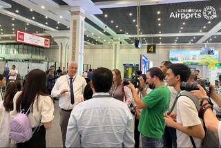 An infotour for travel companies was held at Tashkent airport