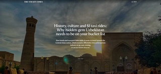 Singapur nashrlarida O‘zbekiston turistik salohiyatiga oid maqolalar chop etildi