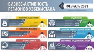 ЦЭИР проанализировал бизнес-активность регионов