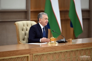 Yigʻilishda atrof-muhit mavzusiga ham toʻxtalindi