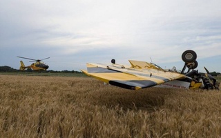 Varshava yaqinida samolyot halokatga uchradi