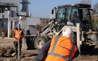 В АО «Ташкентская ТЭЦ» начато строительство двух новых газотурбинных установок