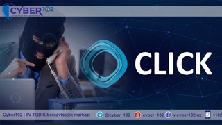 "Сlick" иловаси орқали содир этилган фирибгарлик жинояти фош этилди