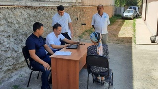 Кумушконда сайёр давлат хизматлари кўрсатилди