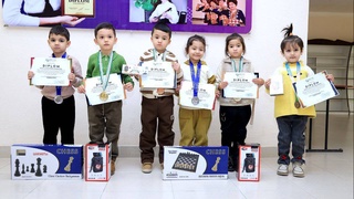 Чемпионат Навоийской области по шахматам: определены самые юные победители