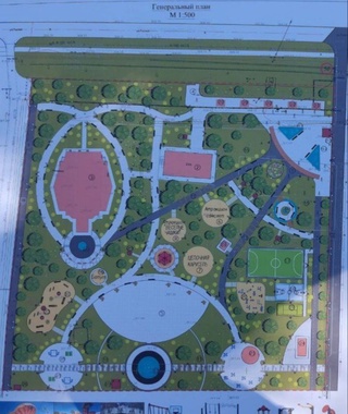 Ўрта Чирчиқ тумани марказида болалар истироҳат боғи қурилади