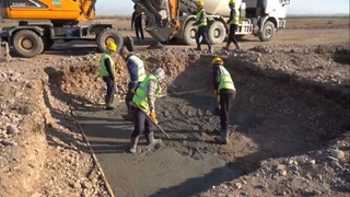 Buyuk ipak yoʻli maxsus sanoat texnoparki qurilishi jarayonlari boshlandi