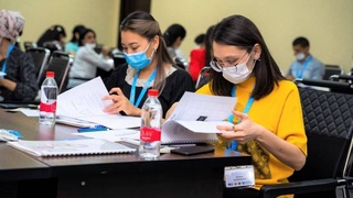 The program "English Speaking Nation" (ESN) begins cascading "Teacher to Teacher" training for teachers of Uzbekistan