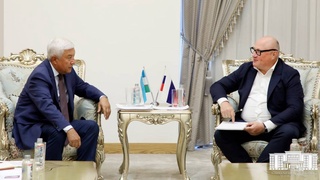 В хокимияте Ташкента состоялась встреча с делегацией города Санкт-Петербурга