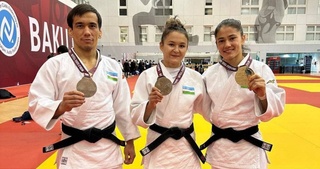 Дзюдочиёни ватанӣ "Тоскулоҳи бузург"-ро бо се медал ҷамъбаст намуданд