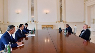 The President of Azerbaijan received the Minister of Investment, Industry and Trade of Uzbekistan in Baku