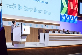 Председатель Сената приняла участие в конференции высокого уровня ООН, проведенном в Катаре