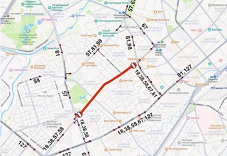 Shota Rustaveli koʻchasining bir qismida harakat vaqtincha cheklanadi