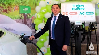 Самарқантта электромобильді жылдам қуаттандыру қондырғысы орнатылды