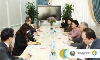 Корея Республикасининг Элчиси билан учрашув бўлиб ўтди