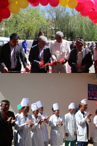 Шерободда янги тез тиббий ёрдам таянч пункти фойдаланишга топширилди